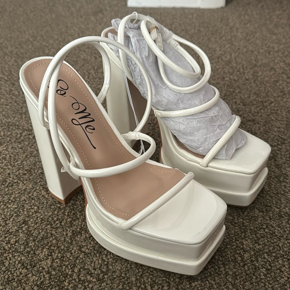 NTW forever 21 white heels
